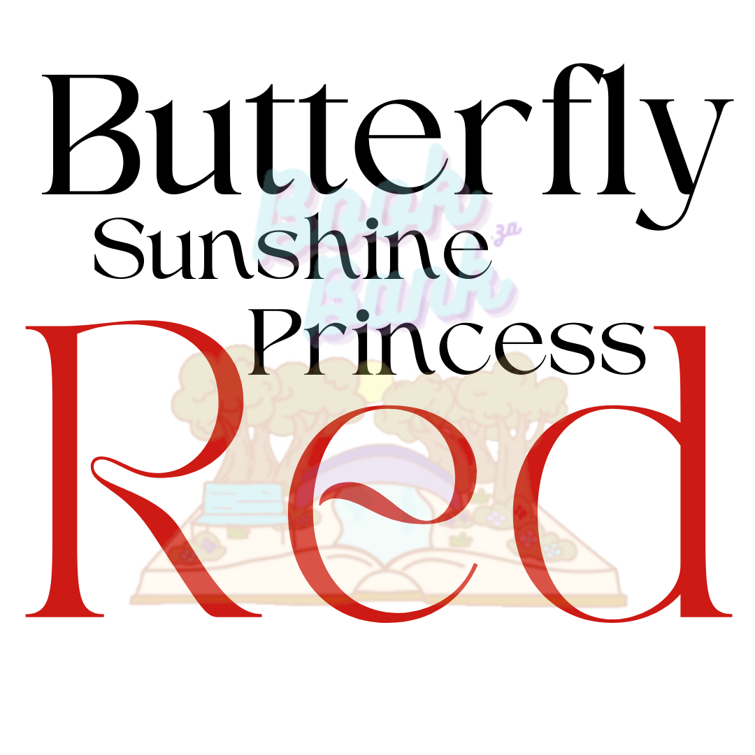 Butterfly Sunshine Princess Red | Twisted | Ana Huang Bookish Mug