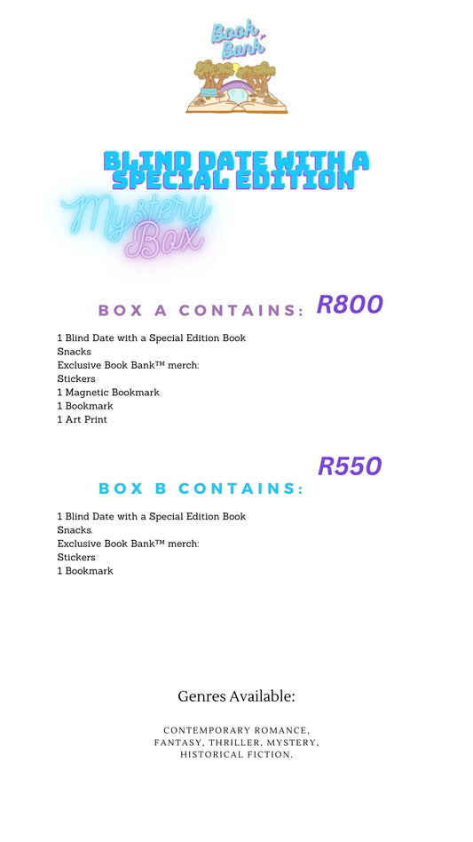 Blind Date with a Special Edition Book Mystery Box