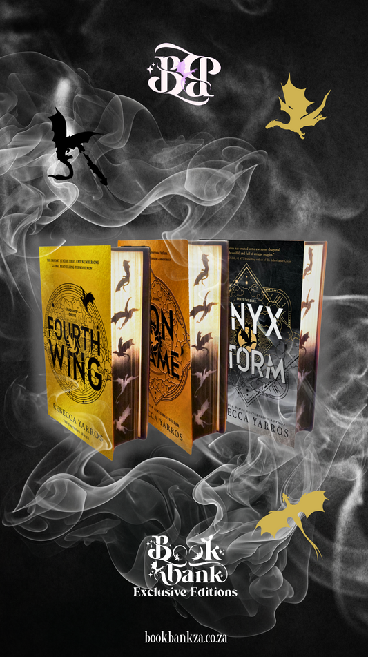 The Empyrean Series by Rebecca Yarros | Fourth Wing | Iron Flame | Onyx Storm | Hardback Exclusive Special Editions | Sprayed & Stenciled Edges
