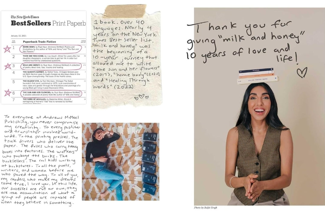 Milk and Honey by Rupi Kaur 10th Anniversary Collector's Edition