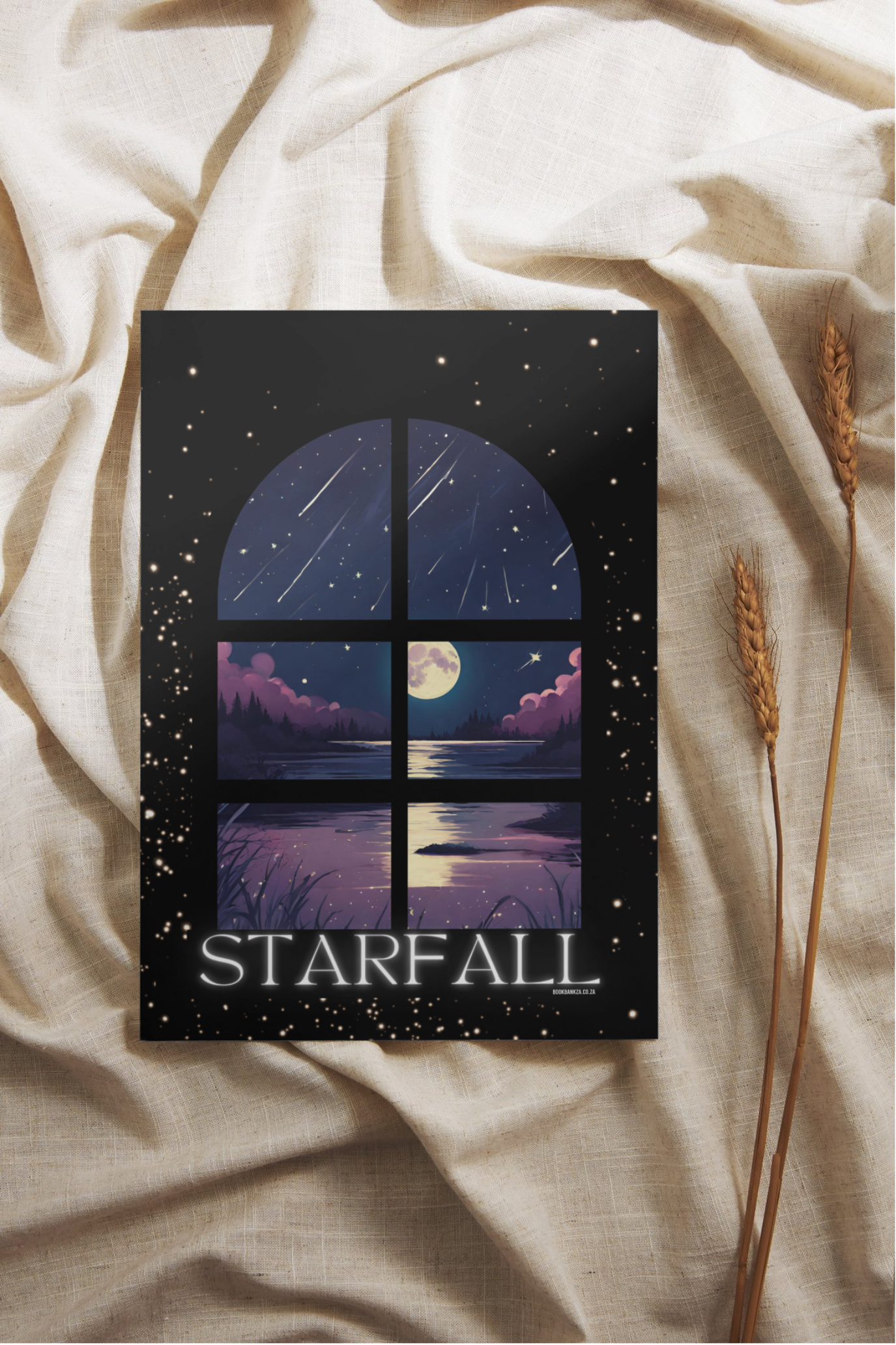 Starfall | Discreet Bookish Wall Poster | A Court of Thorns and Roses by Sarah J Maas Wall Decor