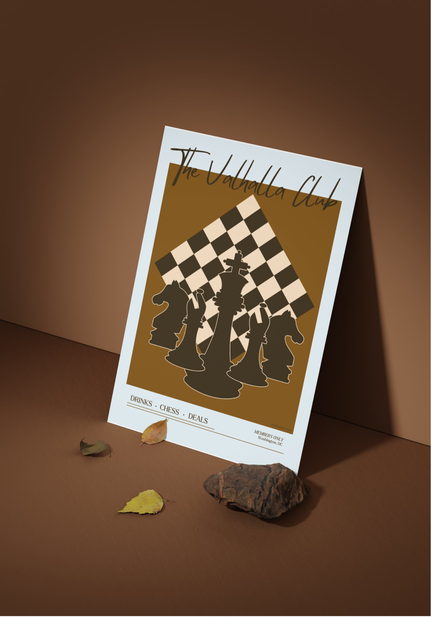 The Valhalla Club | King of Sin Series by Ana Huang | Discreet Bookish Wall Poster