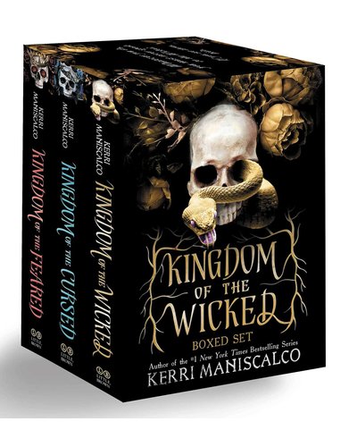 Kingdom of the Wicked by Kerri Maniscalco Hardback Boxed Set