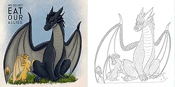 Fourth Wing: The Official Coloring Book by Rebecca Yarros