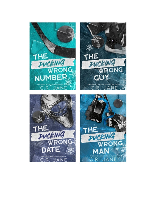 The Pucking Wrong Series By C.R Jane | 4 Book Paperback Set