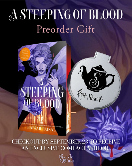 A Steeping Of Blood by Hafsah Faizal Special Edition Paperback