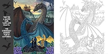 Fourth Wing: The Official Coloring Book by Rebecca Yarros