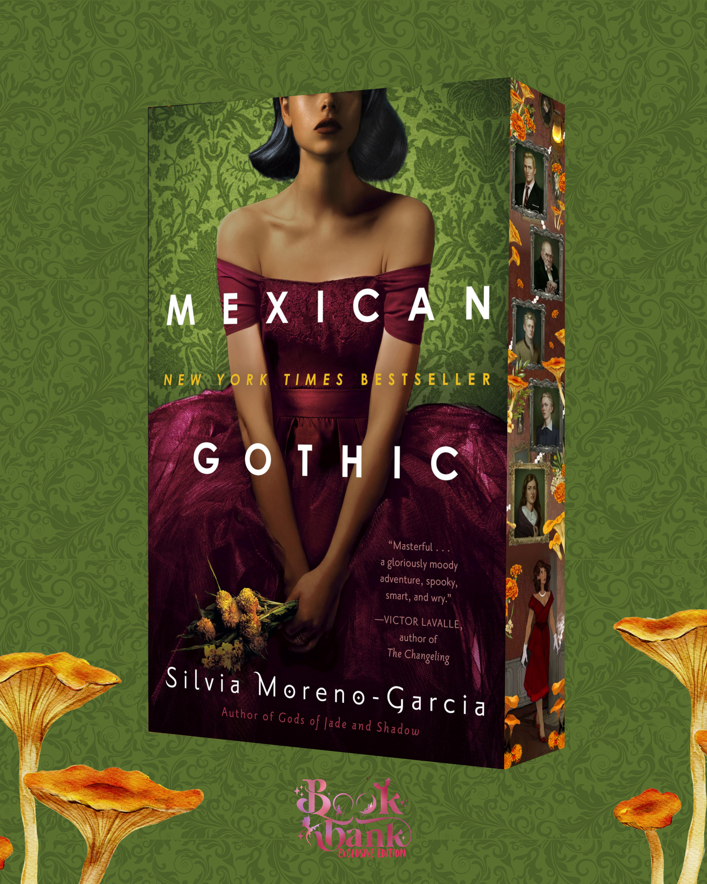 Mexican Gothic by Silvia Moreno-Garcia with Sprayed Edges Exclusive to Book Bank