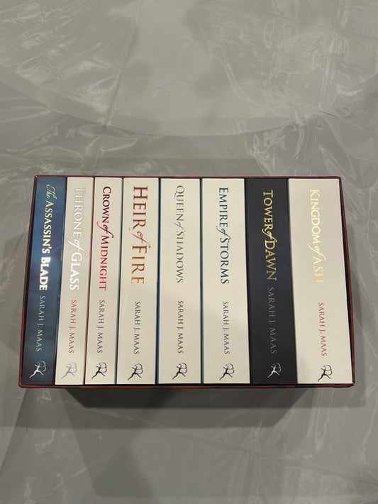 Throne of Glass by Sarah J Maas Collection UK First Editions