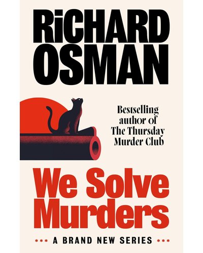 We Solve Murders Limited Edition Hardback by Richard Osman