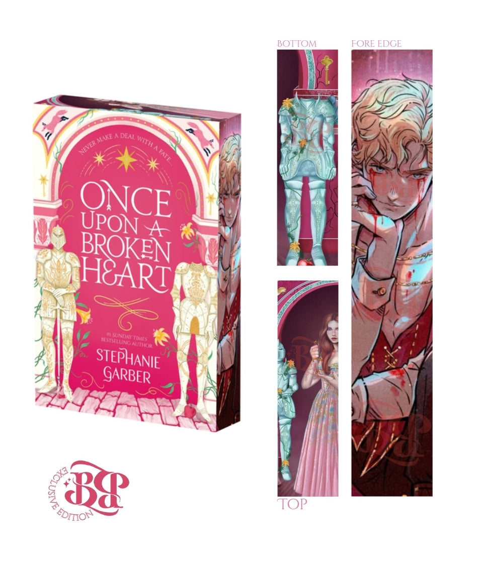 Once Upon A Broken Heart by Stephanie Garber The Prince of Hearts Exclusive Edition: