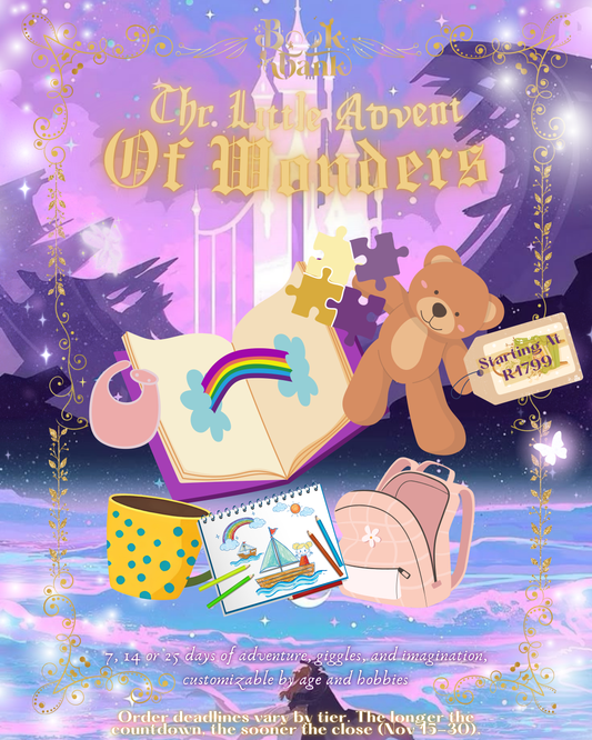 The Little Advent of Wonders | 7, 14 or 25 Day Kids Book Advent Calendar | Little Magic Gift Bookish and Hobbies Box | Personalized Childrens Reading Countdown