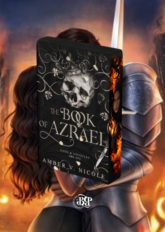 The Book of Azrael Exclusive Edition with Bonus Chapter + Painted Edges and Merch