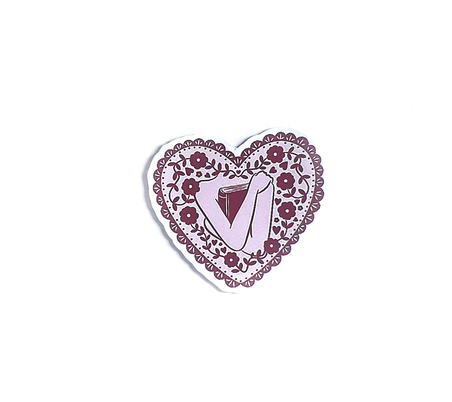 Pink Heart | Hopeless Romanic Sticker #2