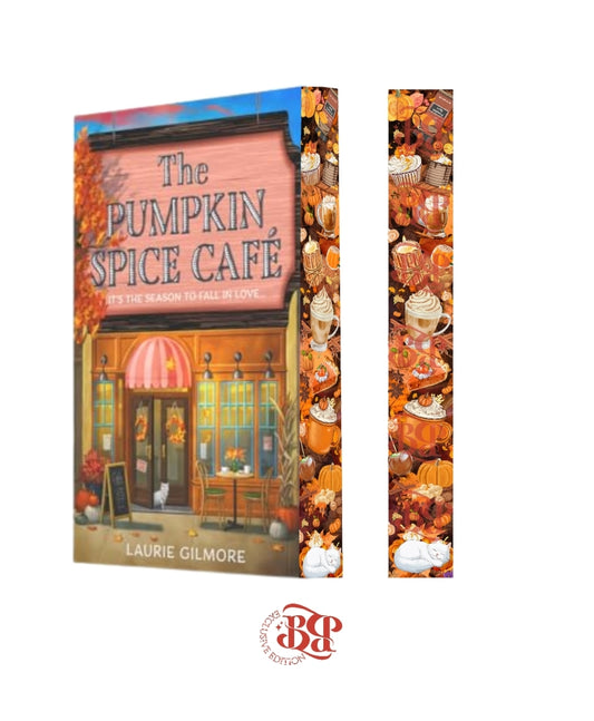 The Pumpkin Spice Café by Laurie Gilmore Exclusive Edition with Sprayed Edges