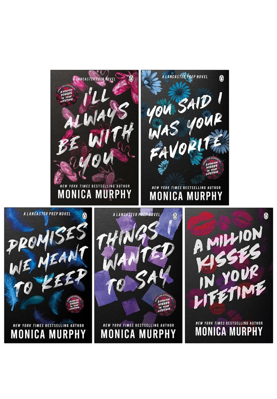 Lancaster Prep 5 Book Bundle by Monica Murphy
