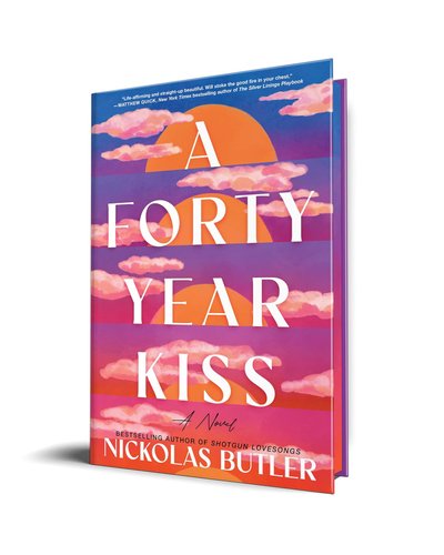 A Forty Year Kiss (hardback) by Nickolas Butler
