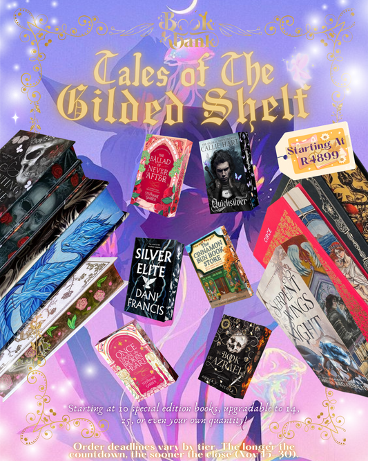 Tales of the Gilded Shelf Special Edition Book Advent Calendar | Luxury Book Collector Mystery Box | Blind Date with a Book