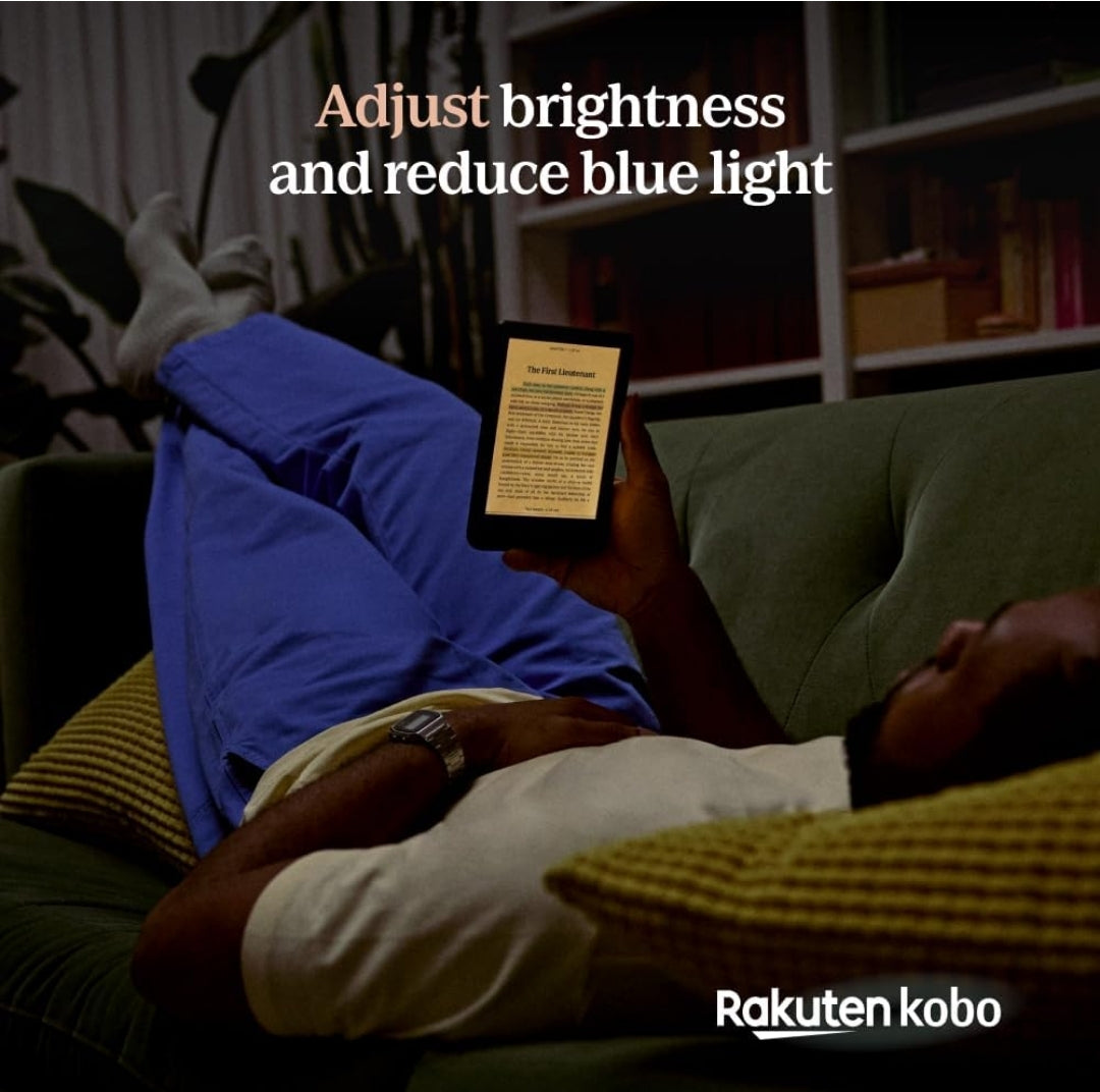 Kobo Clara Colour | eReader | 6β Glare-Free Colour E Ink Display | Dark Mode Option | Waterproof | Audiobooks | 16GB Storage | Black
