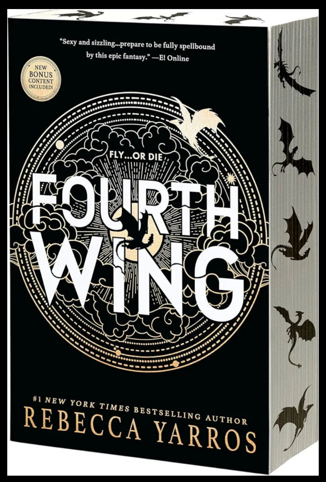 Fourth Wing Limited Edition Paperback by Rebecca Yarros - With Xadens POV