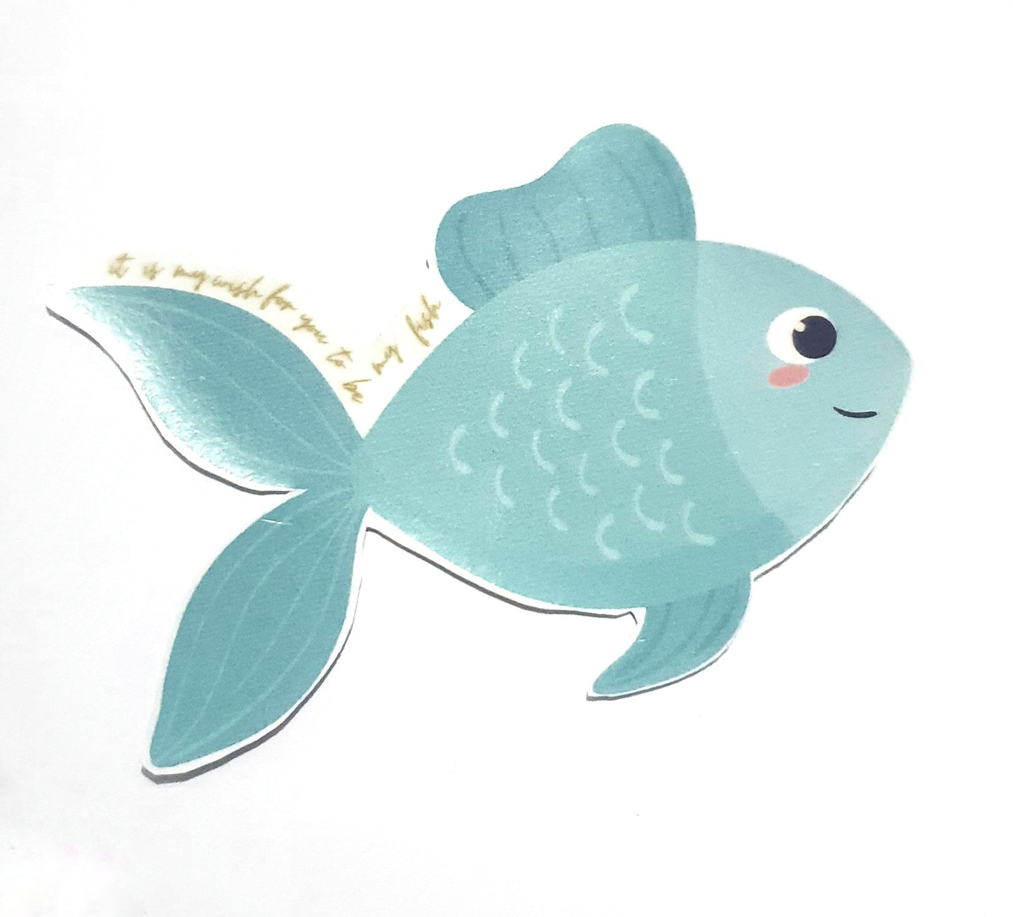 It Is My Wish... | Fish | Atlas Corrigan | It Starts With Us | It Ends With Us | Colleen Hoover Sticker