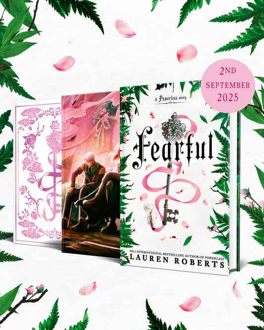 Fearful: A Powerless Story by Lauren Roberts (The Powerless Trilogy #3.5) Deluxe Collector’s Special Edition + Exclusive Art Print