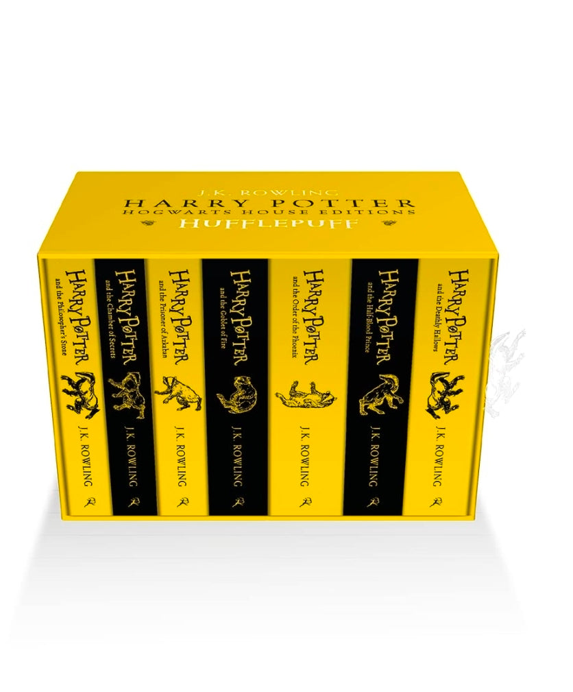 Harry Potter Hufflepuff House Edition Boxed Set (hardback)