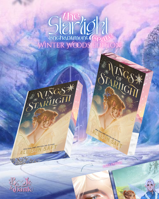 The Starlight Enchantment Crate | Wings of Starlight by Allison Saft Limited Edition Book Box | Wings of Starlight Exclusive Special Edition