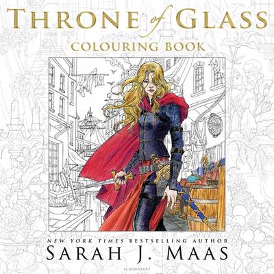 The Throne of Glass Colouring Book | Sarah J Maas