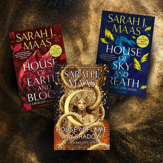 Crescent City by Sarah J Maas (paperback) Bundle