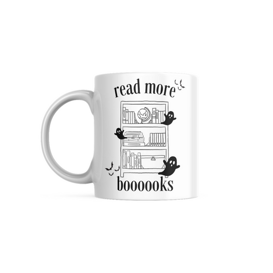 Read More Books | Ghost Bookish Mug