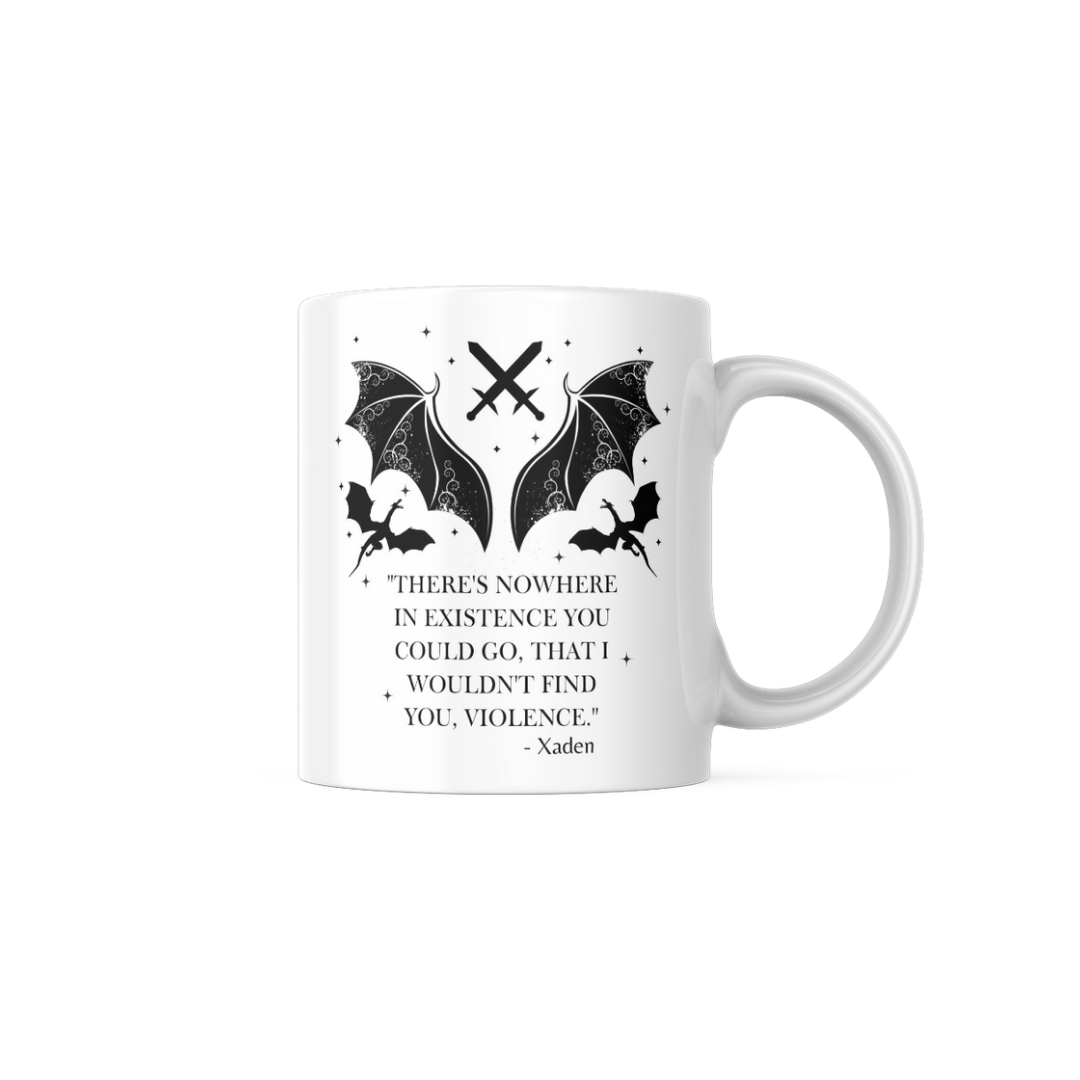 Basgiath War College | Fourth Wing | Rebecca Yarros | Bookish Mug