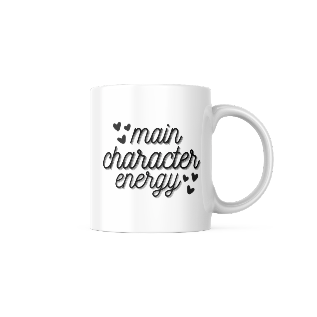 Main Character Energy | Bookish Mug