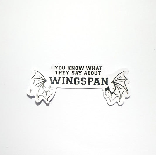 You Know What They Say About Wingspan | A Court of Thorns and Roses by Sarah J Maas Sticker