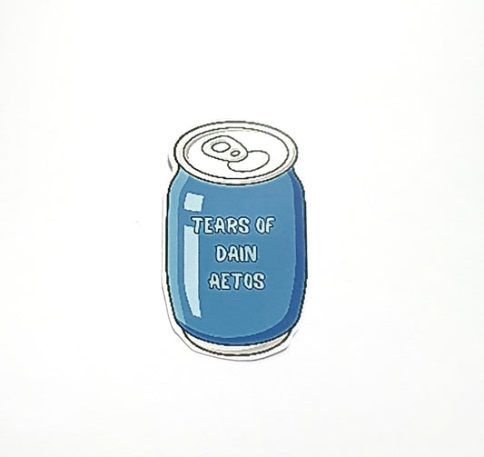 Tears of Dain Aetos | Soda Can | Fourth Wing | Rebecca Yarros Sticker