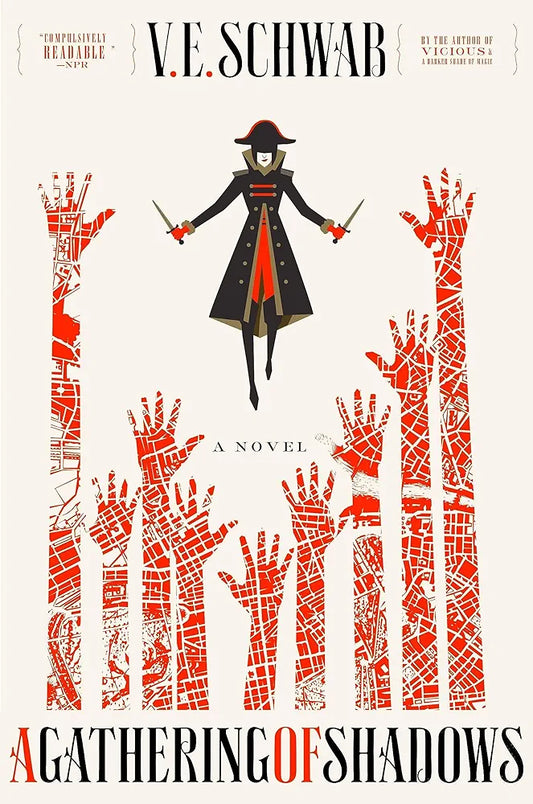 A Gathering of Shadows (Shades of Magic, #2) by V.E Schwab (hardback)