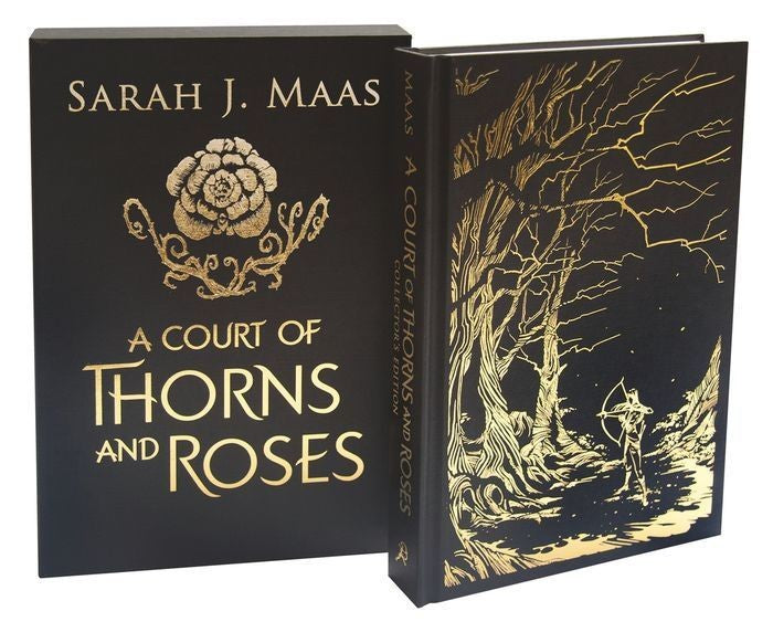 A Court of Thorns and Roses by Sarah J Maas (hardback) Collectors Edition