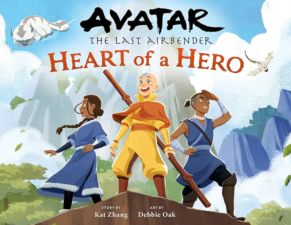 Avatar The Last Airbender: Heart of a Hero (hardback) by Kat Zhang