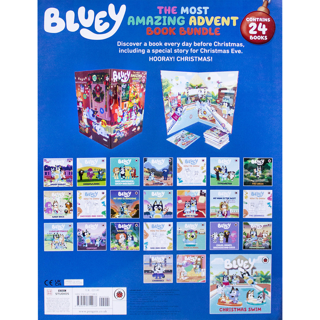 Bluey: The Most Amazing Advent Book Bundle | Advent Calendar