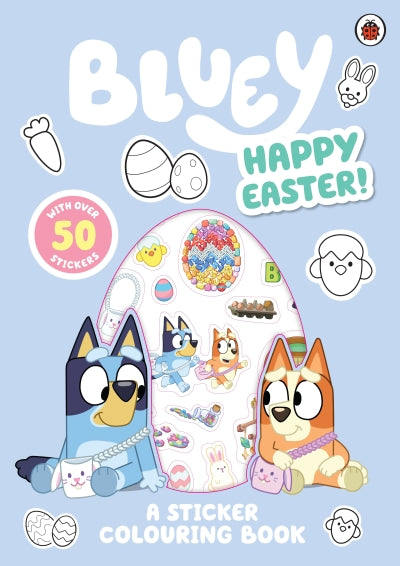 Bluey: Happy Easter - A Sticker Colouring Book
