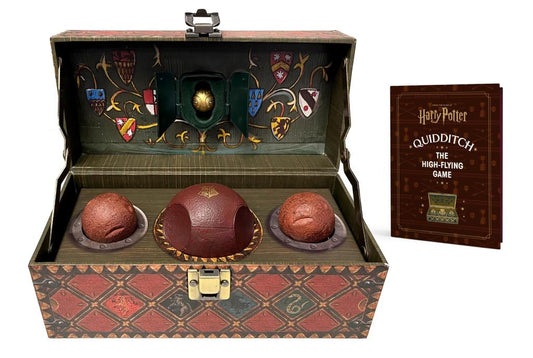 Harry Potter Collectible Quidditch Set New Edition (Includes Removeable Golden Snitch!)