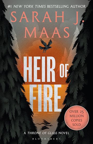 Heir of Fire (paperback) by Sarah J Maas (Throne of Glass, #3)