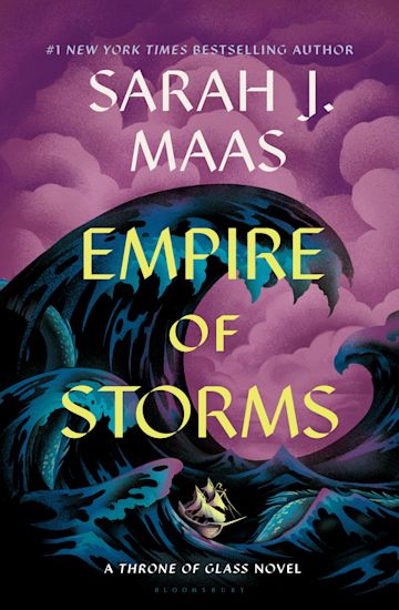 Empire of Storms (hardback) by Sarah J Maas (Throne of Glass, #5)