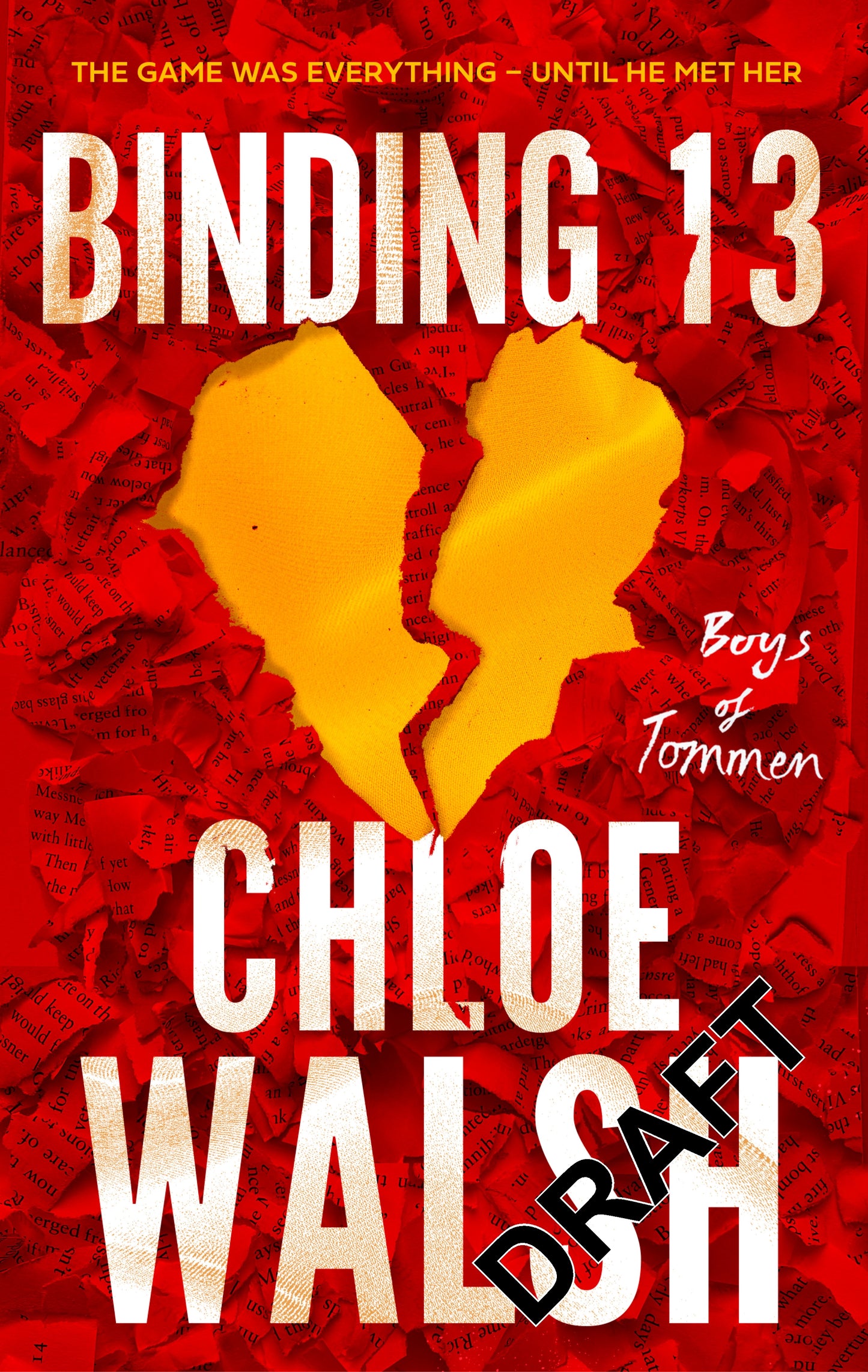 Binding 13 (The Boys of Tommen, #1) by Chloe Walsh (paperback)