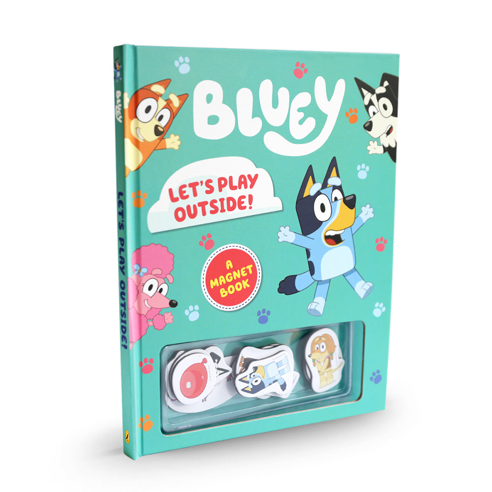 Bluey: Let's Play Outside | A Magnet Book