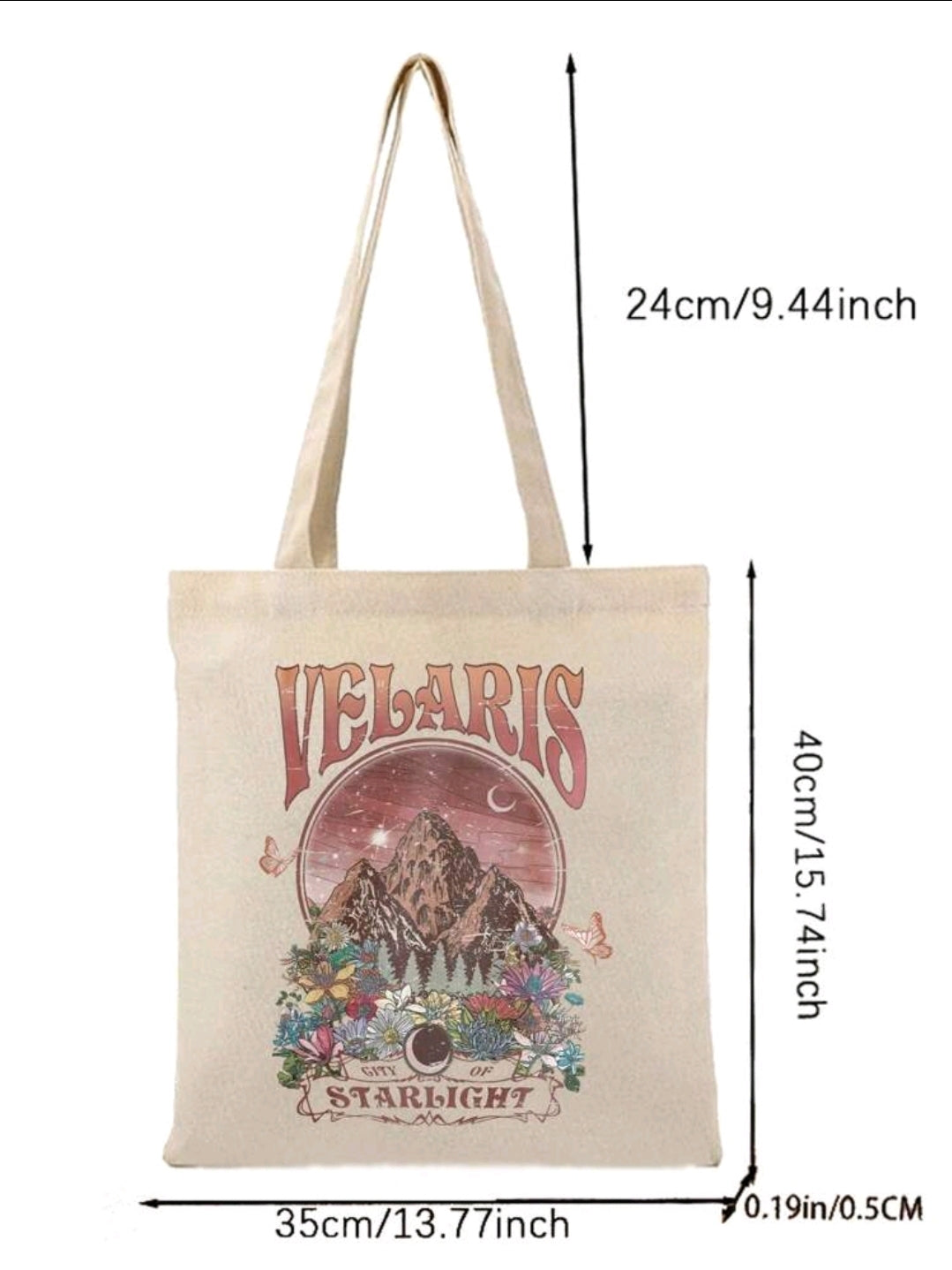 Velaris | A Court of Thorns and Roses by Sarah J Maas Graphic Tote Bag