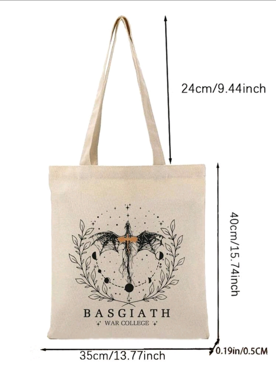 Basgiath War College | Fourth Wing by Rebecca Yarros Tote Bag