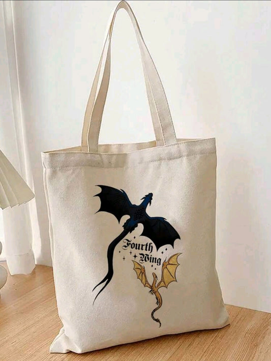 Fourth Wing Dragons | Fourth Wing by Rebecca Yarros Tote Bag