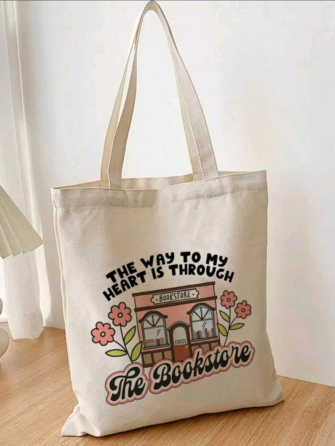 The Way To My Heart is Through The Bookstore | Tote Bag