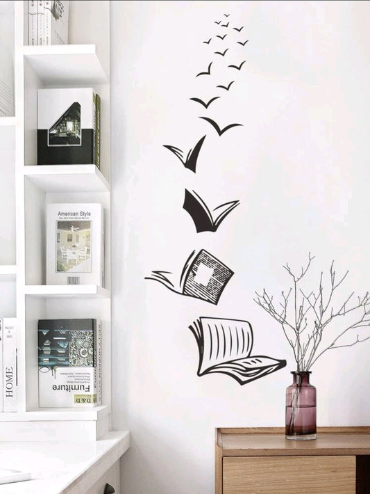 Books Wall Decal/Sticker